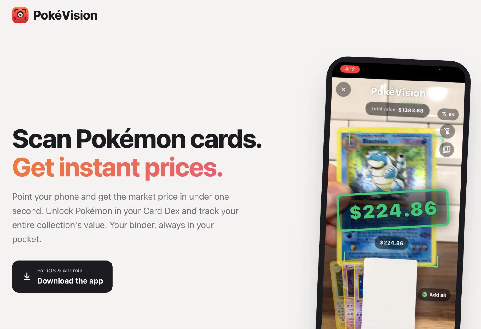 PokeVision App Image